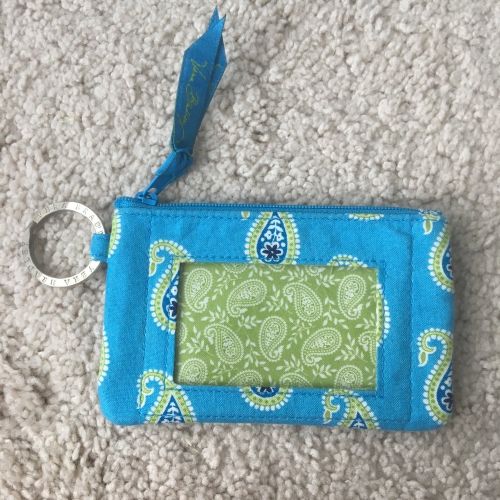 Vera Bradley Bermuda Blue ID holder